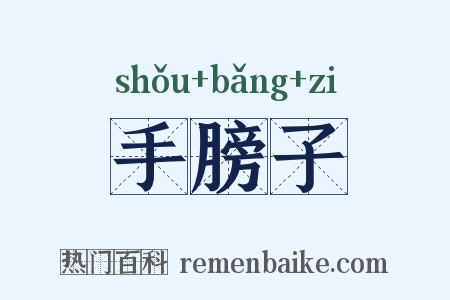 手膀子是什么意思的图片